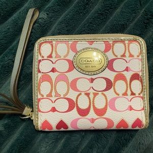 Coach Valentines Small Wallet